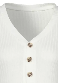 Damenshirts|LASCANA Langarmshirt Creme