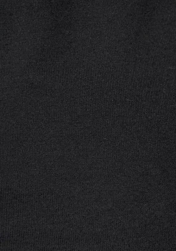 Damenshirts|LASCANA Langarmshirt Schwarz