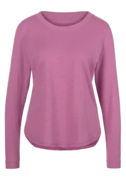 Damenshirts|Vivance Langarmshirt Pink