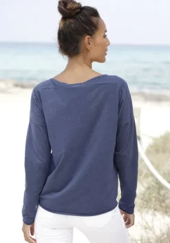 Homewear-Oberteile|Elbsand Langarmshirt