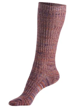 Socken|LASCANA Langsocken 1X Gelb-Bunt, 1X Grun-Bunt, 1X Rot-Bunt, 1X Blau-Bunt, 1X Hellbraun-Bunt