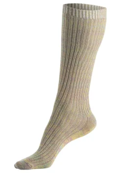 Socken|LASCANA Langsocken 1X Gelb-Bunt, 1X Grun-Bunt, 1X Rot-Bunt, 1X Blau-Bunt, 1X Hellbraun-Bunt