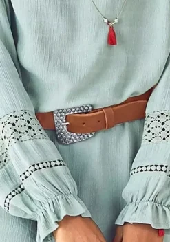 Gurtel|LASCANA Ledergurtel Braun