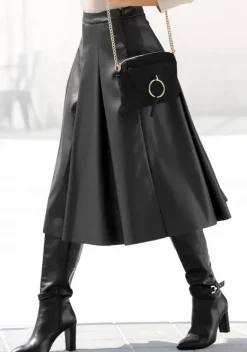 LASCANA Rocke<Lederimitatrock