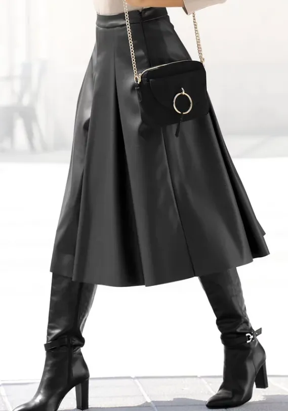 LASCANA Rocke<Lederimitatrock