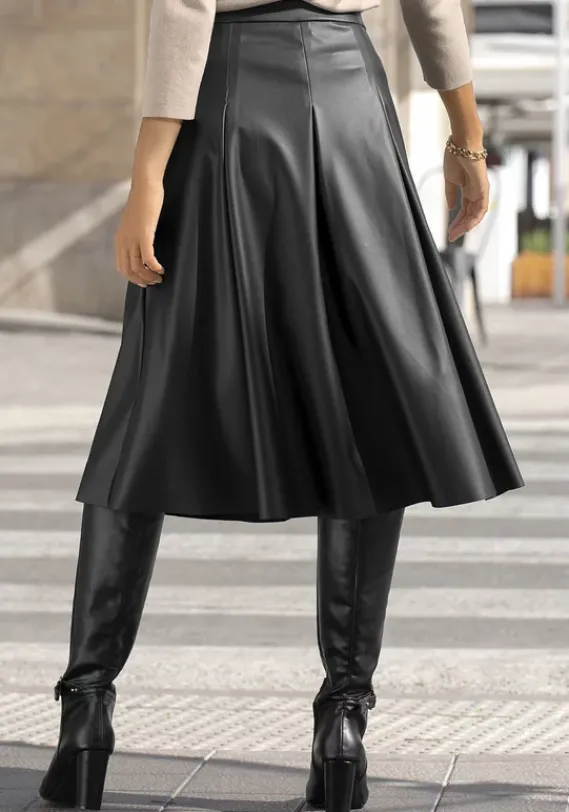 LASCANA Rocke<Lederimitatrock