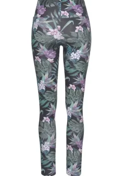 Homewear-Leggings|KangaROOS Leggings Gemustert