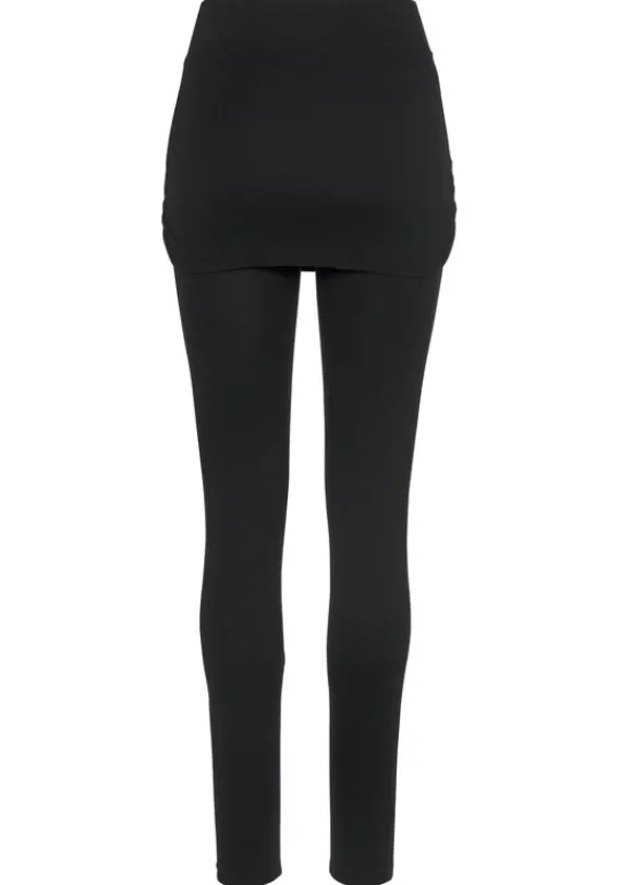 Homewear-Leggings|Vivance active Leggings Schwarz