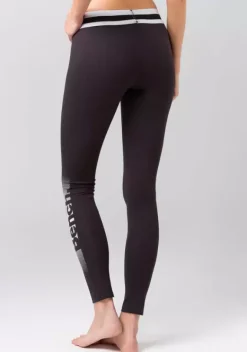 Homewear-Leggings|Bench. Leggings Schwarz-Weis