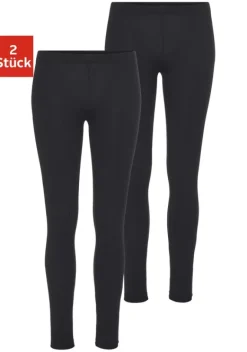 Homewear-Leggings|Vivance Leggings Schwarz, Schwarz