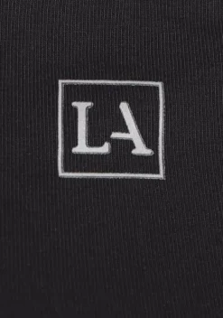 Relaxhosen|LASCANA ACTIVE 3/4-Leggings Schwarz