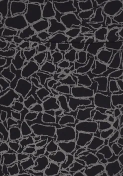 Homewear-Leggings|H.I.S Leggings Schwarz-Bedruckt, Schwarz-Uni