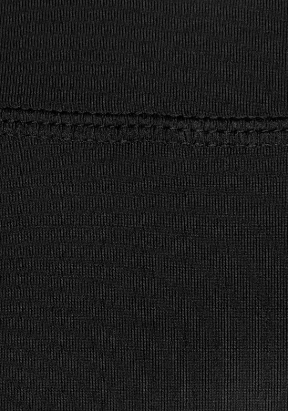 Relaxhosen|LASCANA ACTIVE Leggings"White Marble" Weis-Schwarz-Gemustert-Neongelb