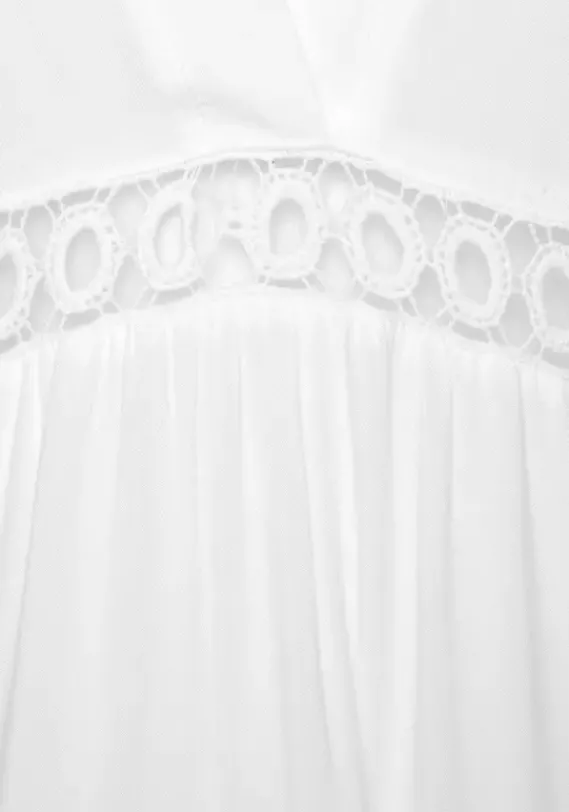 Blusen|LASCANA Longbluse Offwhite