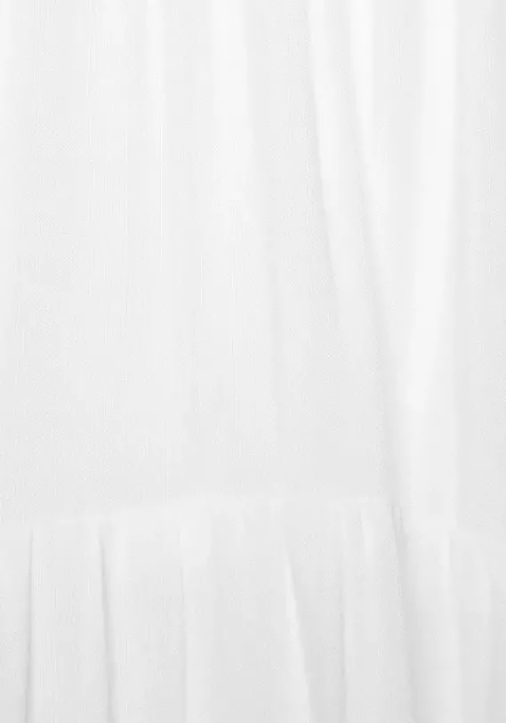 Blusen|LASCANA Longbluse Offwhite