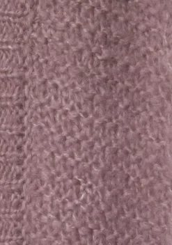 Jacken & Mantel|LASCANA Longstrickjacke Dunkelrose