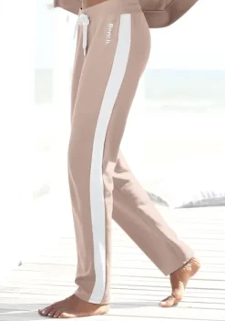 Relaxhosen|Bench. Loungehose Beige-Weis