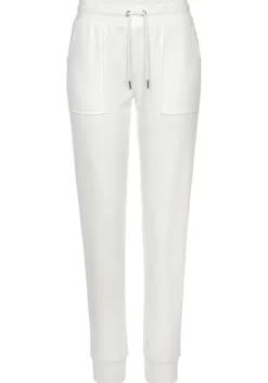 Relaxhosen|Bench. Loungehose Cream-Weis