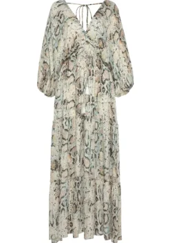 Maxikleider|Buffalo Maxikleid Bedruckt
