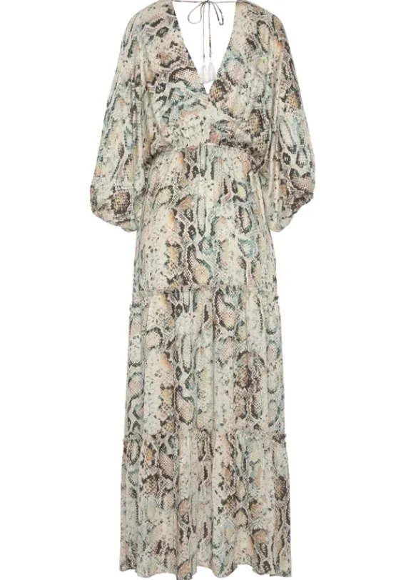 Maxikleider|Buffalo Maxikleid Bedruckt