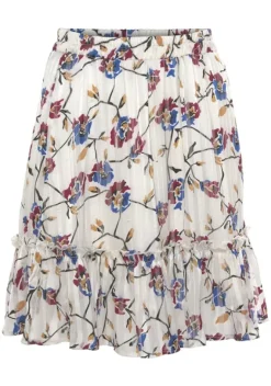 Rocke|LASCANA Minirock Weis Bedruckt