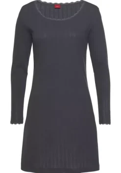 Nachhaltige Nachtwasche|s.Oliver Nachthemd Graphit