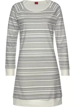 Nachhaltige Nachtwasche|s.Oliver Nachthemd Ecru