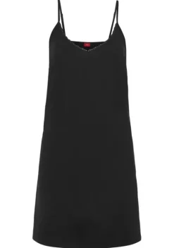 Nachhaltige Nachtwasche|s.Oliver Neglige Schwarz