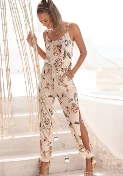 Overalls|Buffalo Overall Beige-Bedruckt