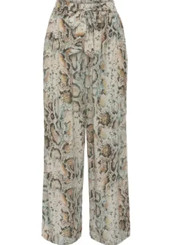 Lange Hosen|Buffalo Palazzohose Bedruckt