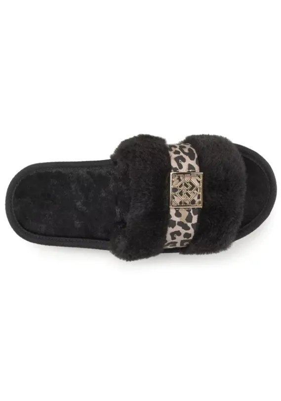 Vivance Hausschuhe<Pantolette"Hausschuh, Plusch Hausschuhe"