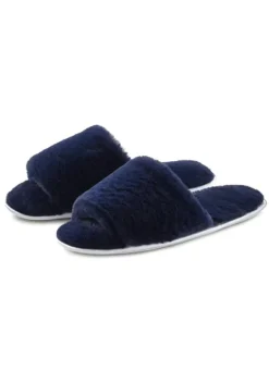 Vivance Hausschuhe<Pantolette"Hausschuh, Plusch Hausschuhe"