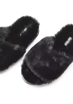 LASCANA Hausschuhe<Pantolette"Hausschuh, Plusch Hausschuhe"