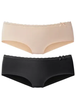 Nachhaltige Dessous & Wasche|Nuance Panty Schwarz+Toffee