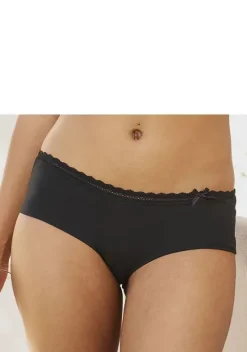 Nachhaltige Dessous & Wasche|Nuance Panty Schwarz+Toffee