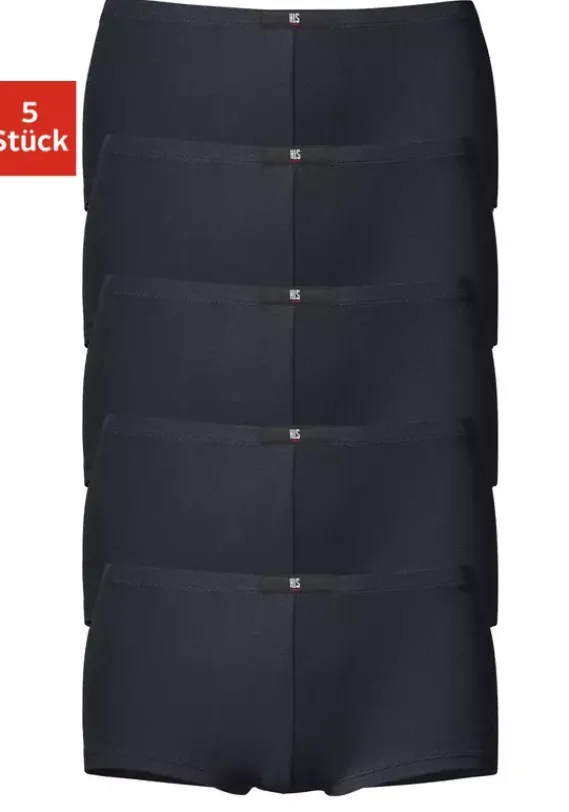 Nachhaltige Dessous & Wasche|H.I.S Panty Schwarz