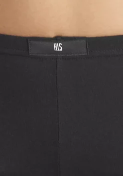 Nachhaltige Dessous & Wasche|H.I.S Panty Schwarz