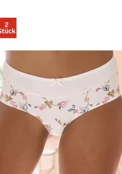 Nachhaltige Dessous & Wasche|petite fleur Panty Puder+Puder-Bedruckt