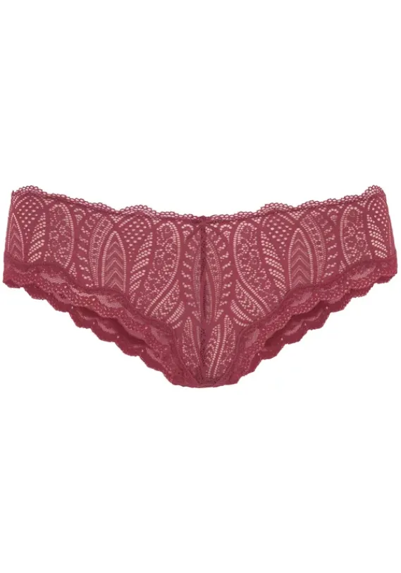 Dessous|LASCANA Panty"Raquel" Marsala-Puder