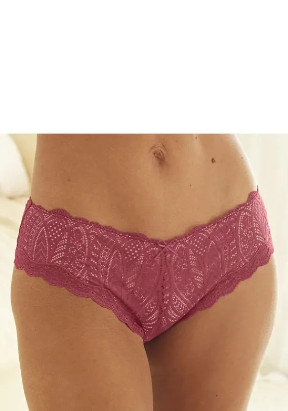 Dessous|LASCANA Panty"Raquel" Marsala-Puder