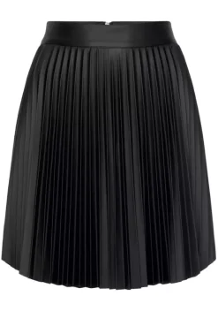 Rocke|Buffalo Plisseerock Schwarz