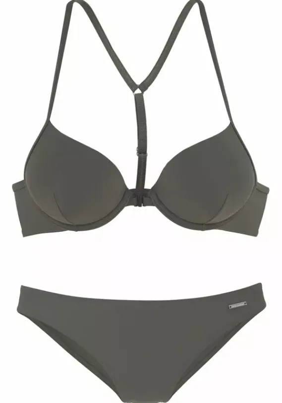 Push-Up-Bikinis|Bruno Banani Push-Up-Bikini Oliv