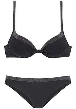 Push-Up-Bikinis|JETTE Push-Up-Bikini"Londyn" Schwarz