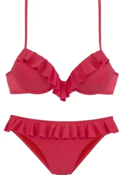 Push-Up-Bikinis|s.Oliver Push-Up-Bikini"Silvie" Rot