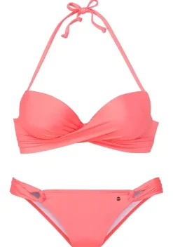 Push-Up-Bikinis|s.Oliver Push-Up-Bikini"Soft" Apricot