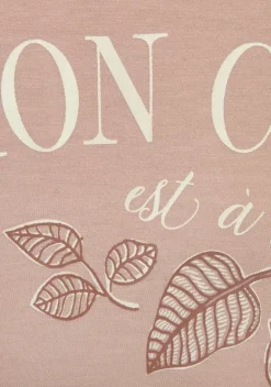 Nachhaltige Nachtwasche|Vivance Dreams Pyjamaoberteil Apricot