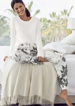 LASCANA Nachhaltige Nachtwasche<Pyjamaoberteil