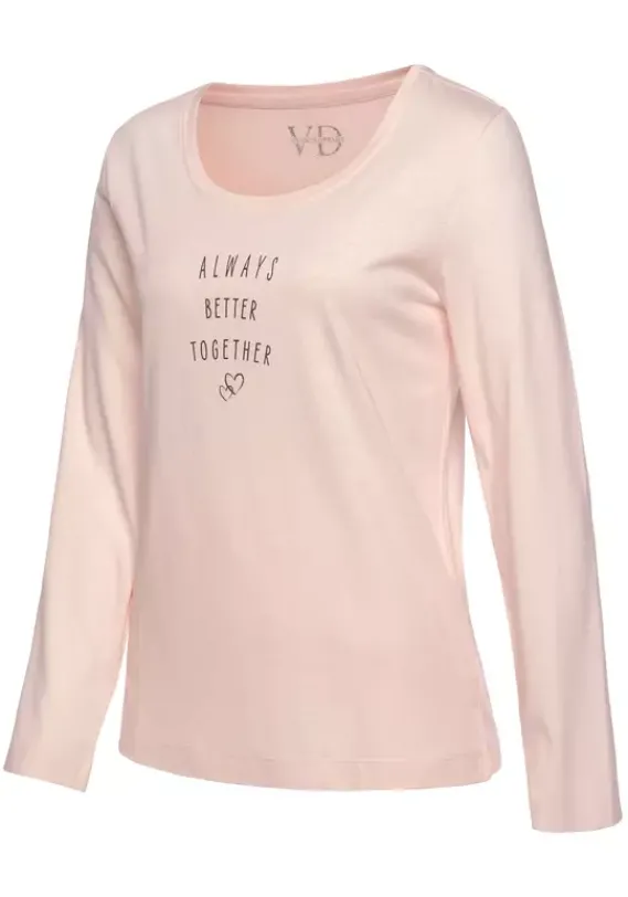 Vivance Dreams Pyjamas<Pyjamaoberteil