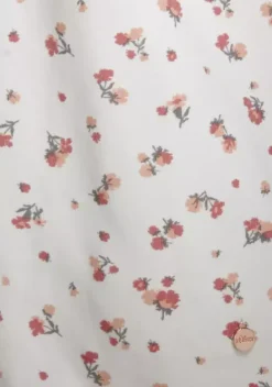 Nachhaltige Nachtwasche|s.Oliver Pyjamaoberteil Weis-Geblumt