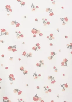 Nachhaltige Nachtwasche|s.Oliver Pyjamaoberteil Weis-Geblumt